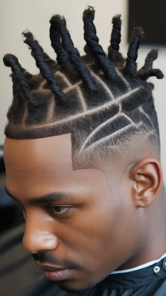 Short Twists with Razor Fade