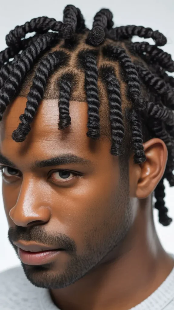 Short Two-Strand Twists with Moisture Routine