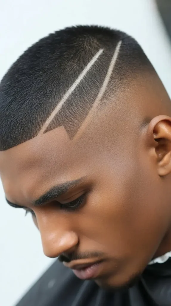Short Mohawk Fade