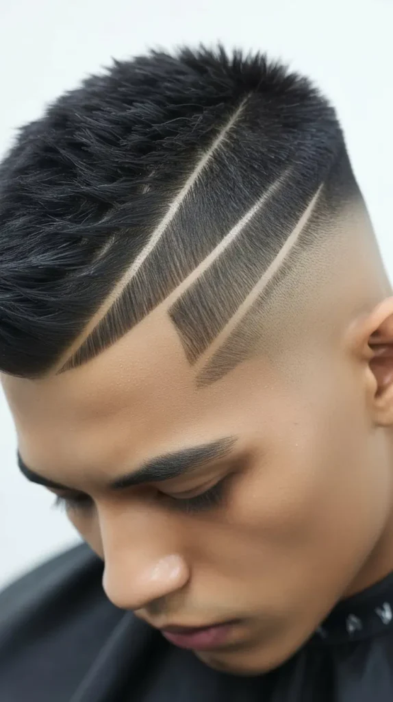 Mohawk Fade for Thin Hair
