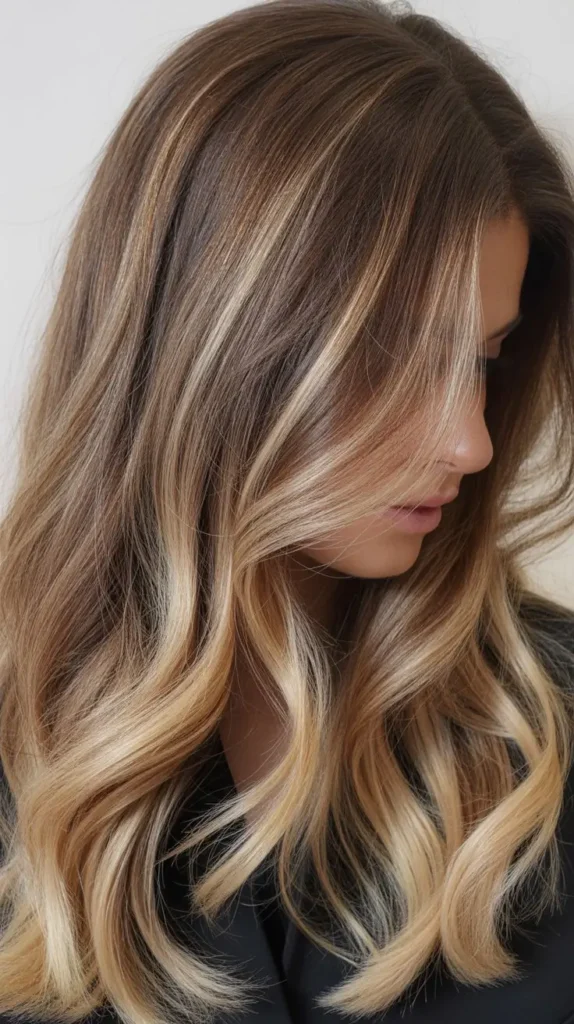 Painted Balayage Streaks