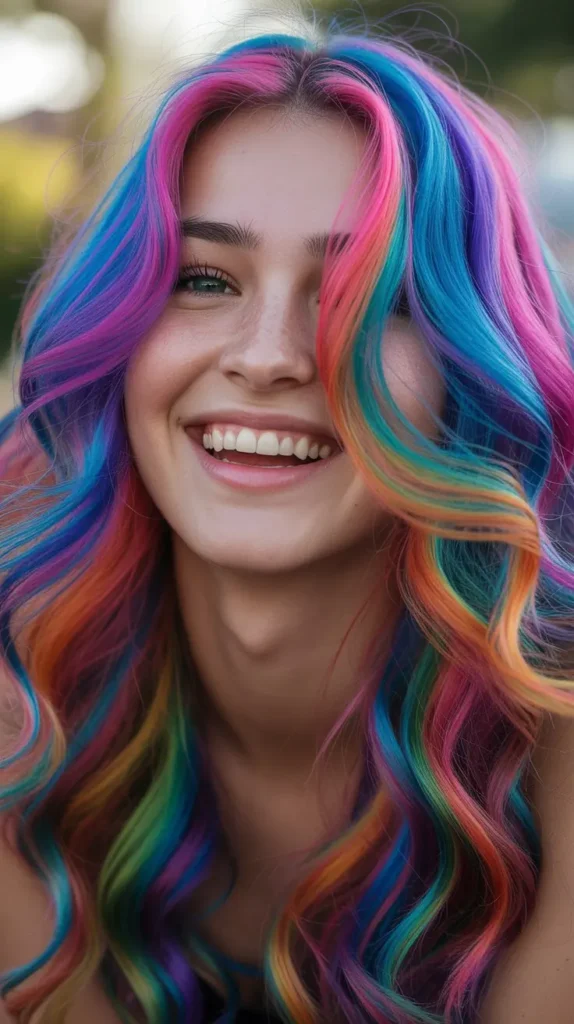 Rainbow Ribbon Highlights