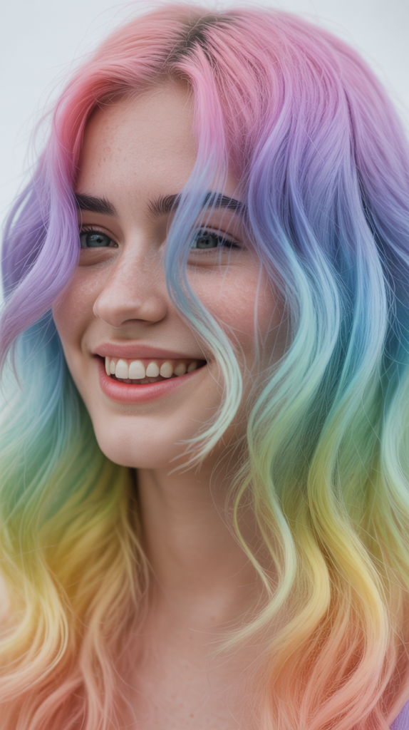Pastel Rainbow Fade