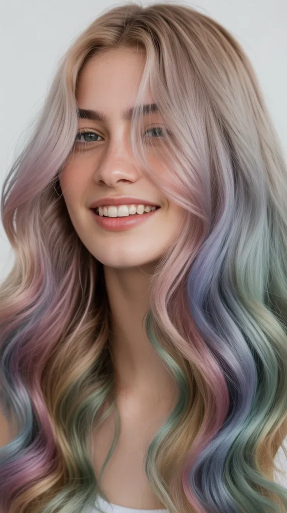 Ash-Toned Rainbow Melt