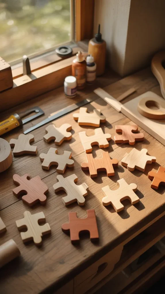  DIY Wooden Puzzles