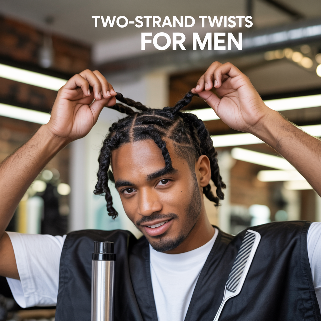 How to Do Two-Strand Twists for Men