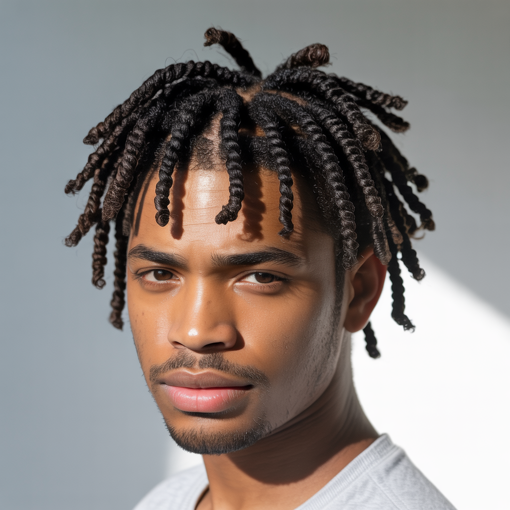  Using Two-Strand Twists to Start Locs