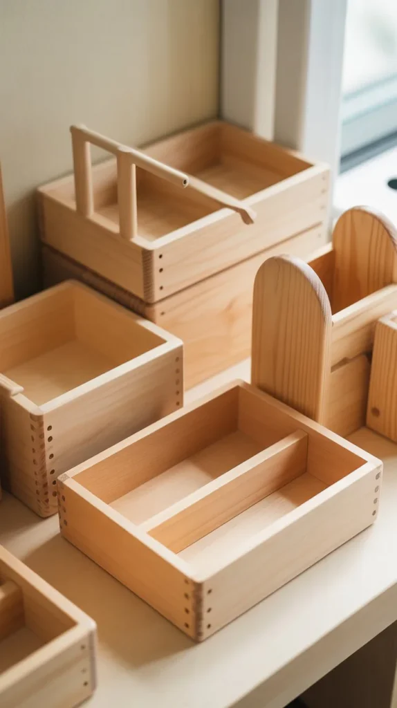 Wooden Desk Organizers