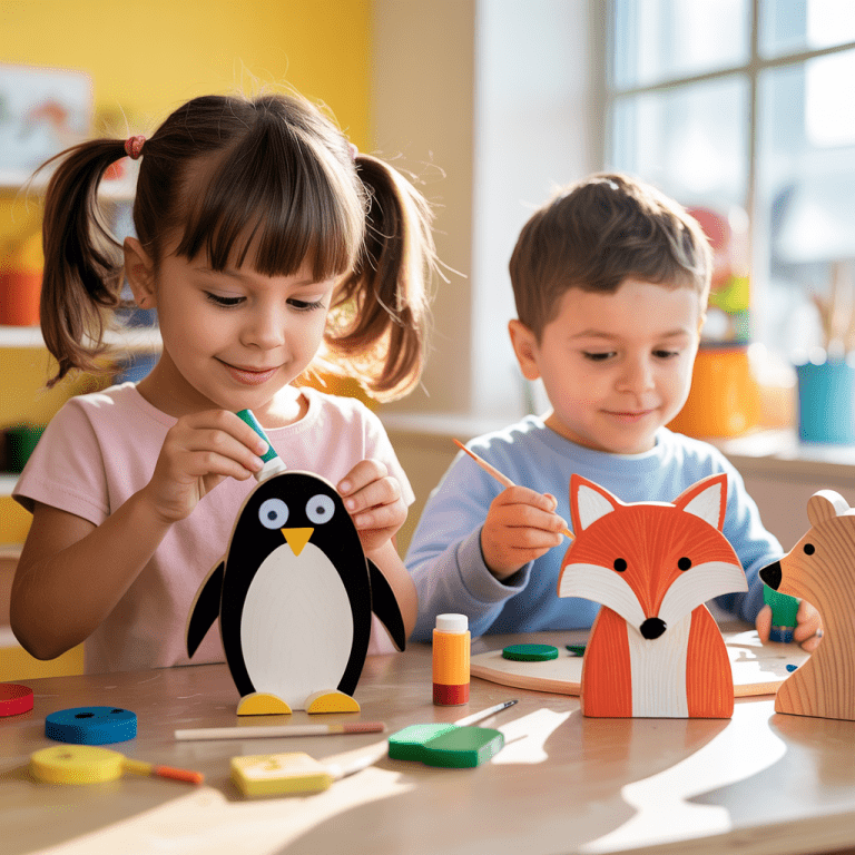 Fun Wood Crafts Kids Can Make