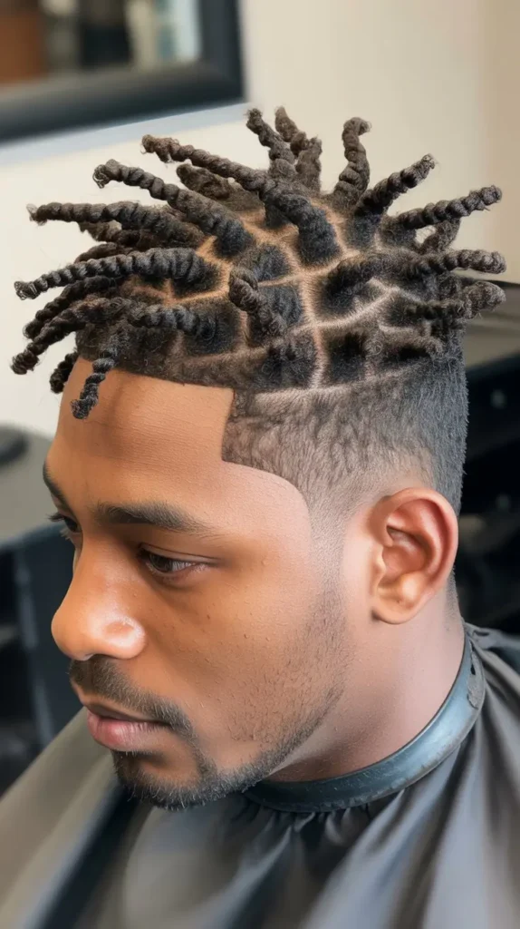 Short Colored Twists with Fade