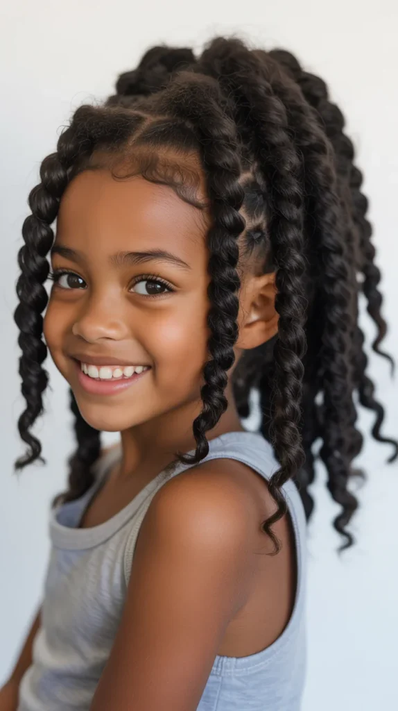 Jumbo Twist Ponytail