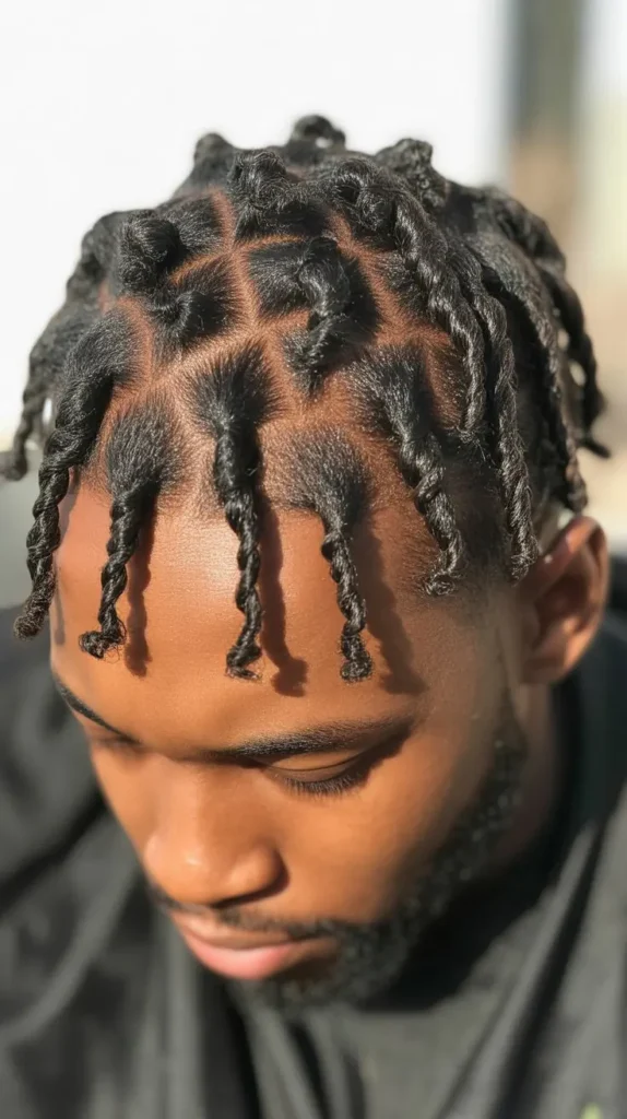 Short Twists Starter Locs
