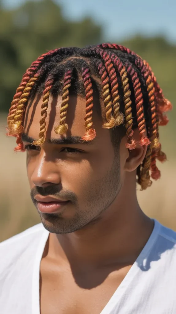 Colored Short Twists