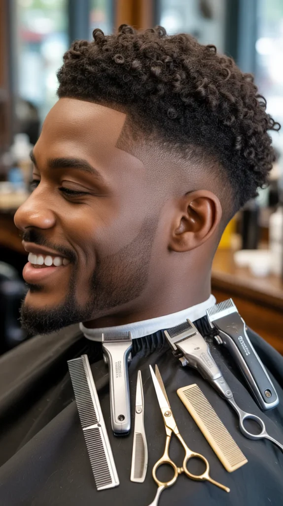 Tools You’ll Need for a Curly Taper Fade