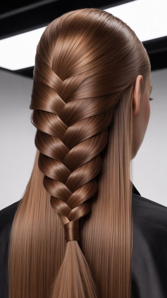 Sleek Fishtail Braid