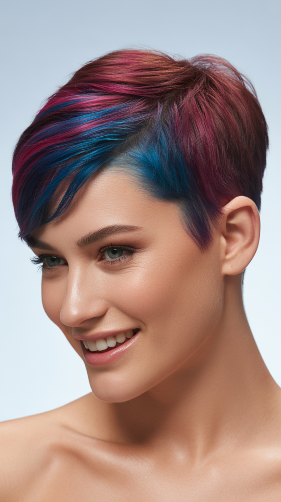 hort Taper with Color Pop