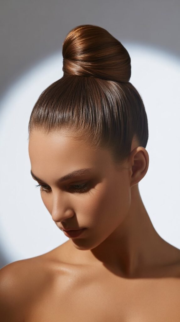 Sleek High Bun