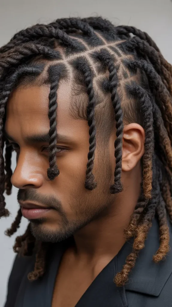 Short Two-Strand Twists with Dreads