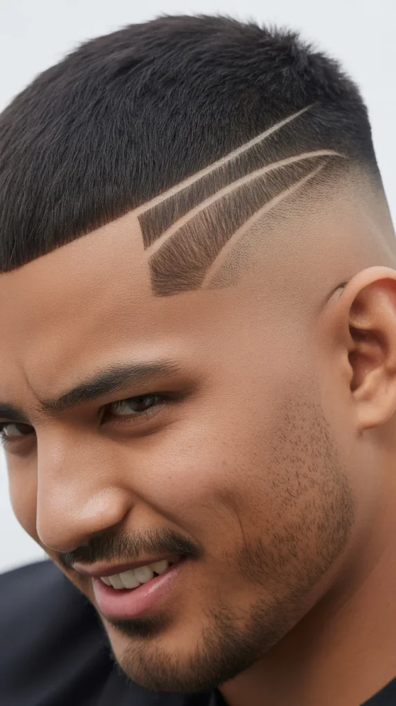 Disconnected Mullet Fade