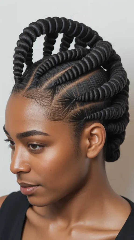 Tapered Twists Mohawk