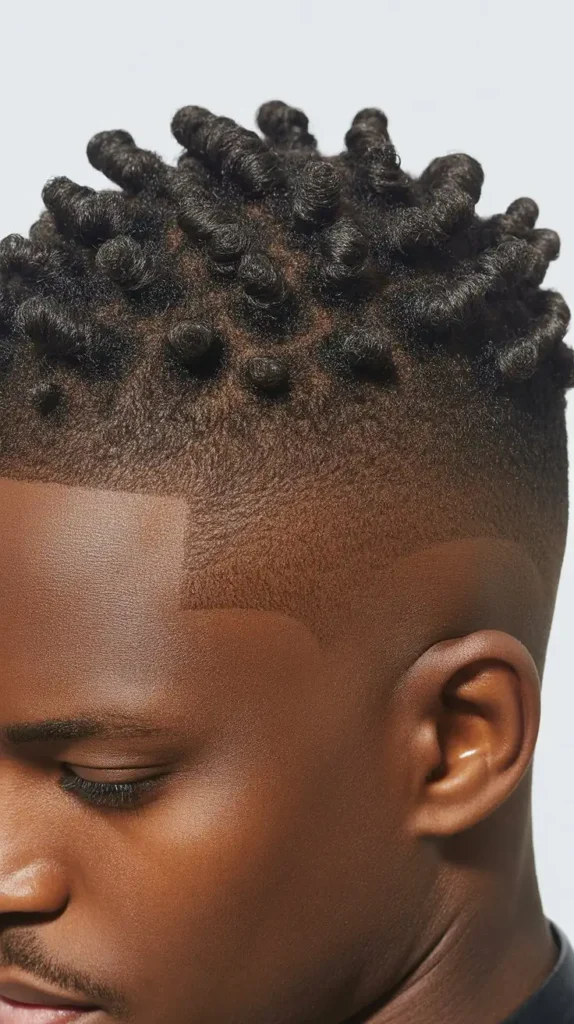 Short Twists with Taper Fade