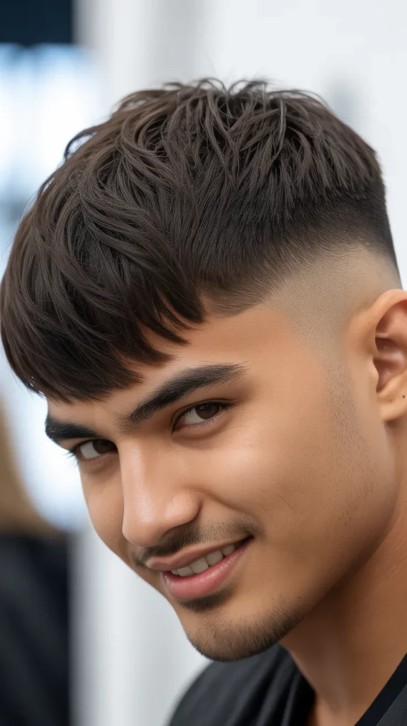 Layered Mullet Fade