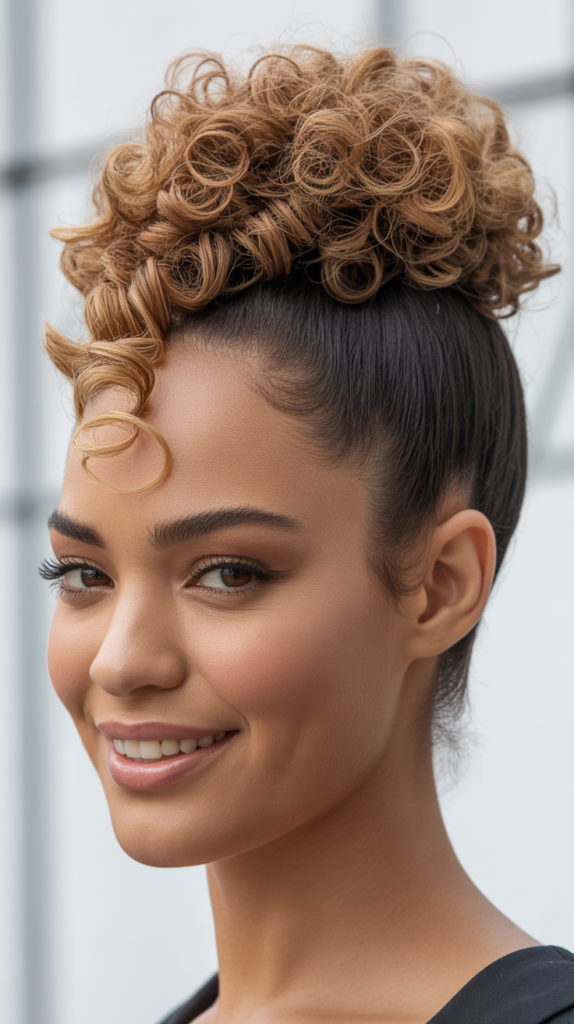 Side Puff with Bold Part