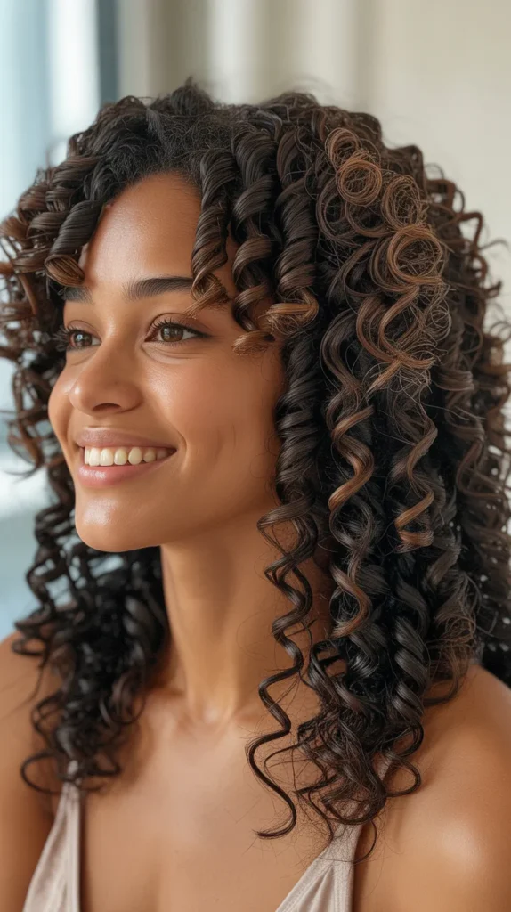 Protective Styling for Curl Formation