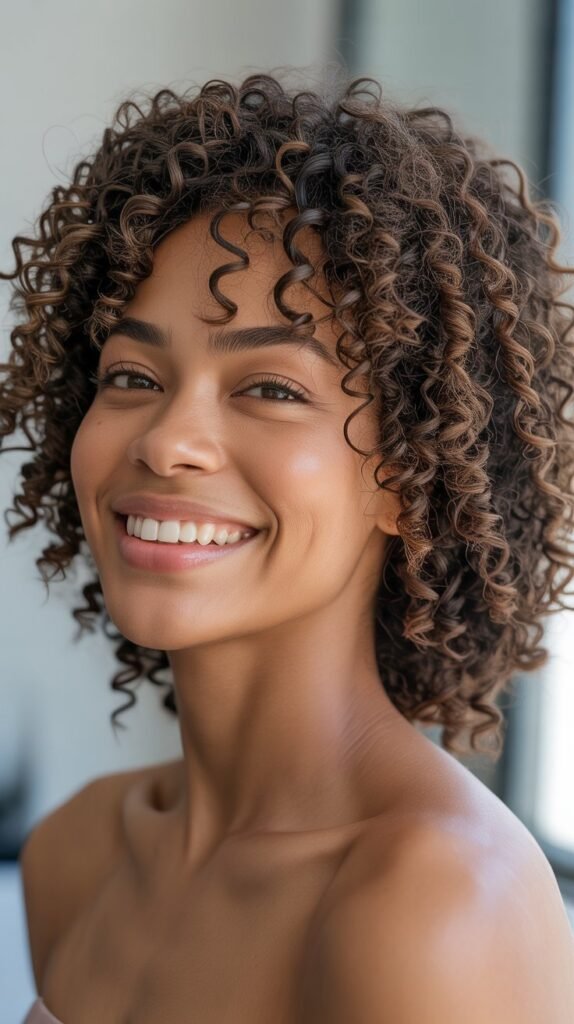 Protective Styling for Curl Transformation