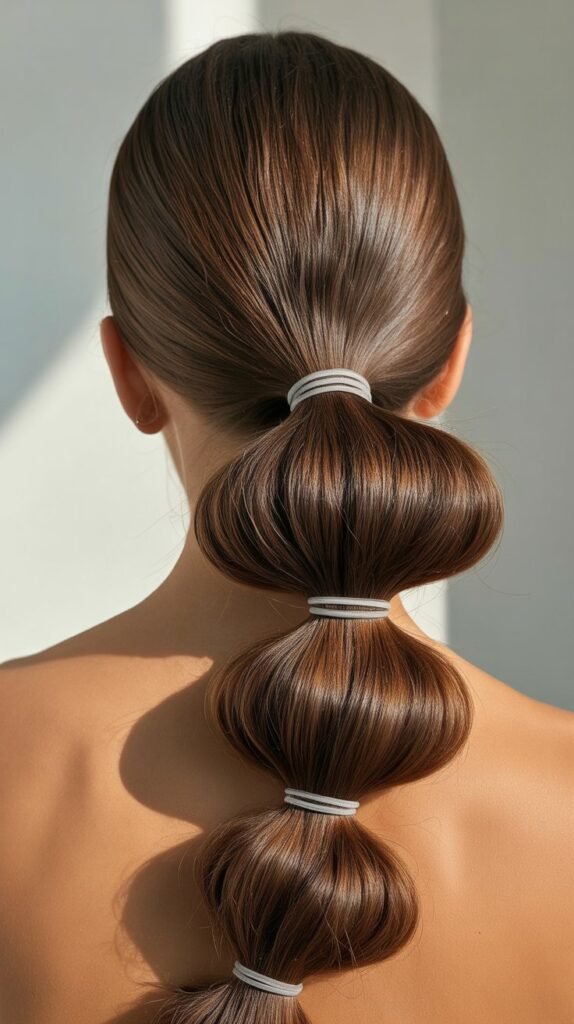  Bubble Ponytail