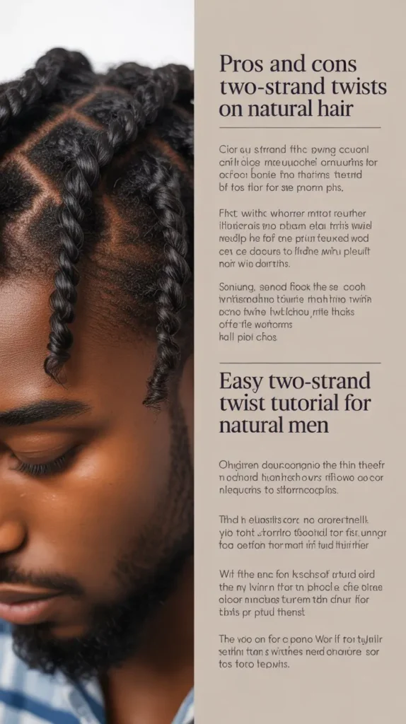 Pros and Cons of Two-Strand Twists on Natural Hair