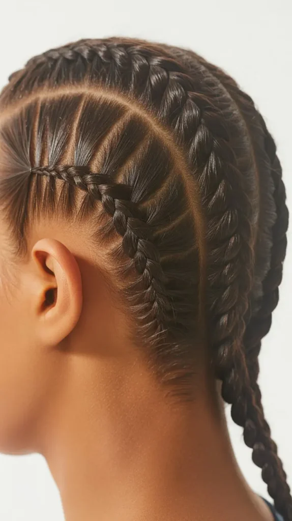 Braided Faux Hawk