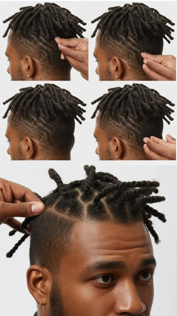  Twist Mohawk Tutorial