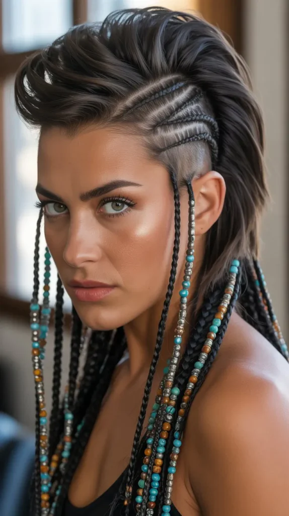 Mohawk with Beads