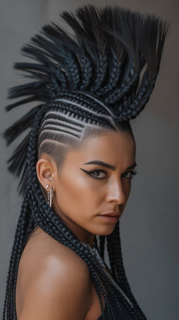 Braided Mohawk