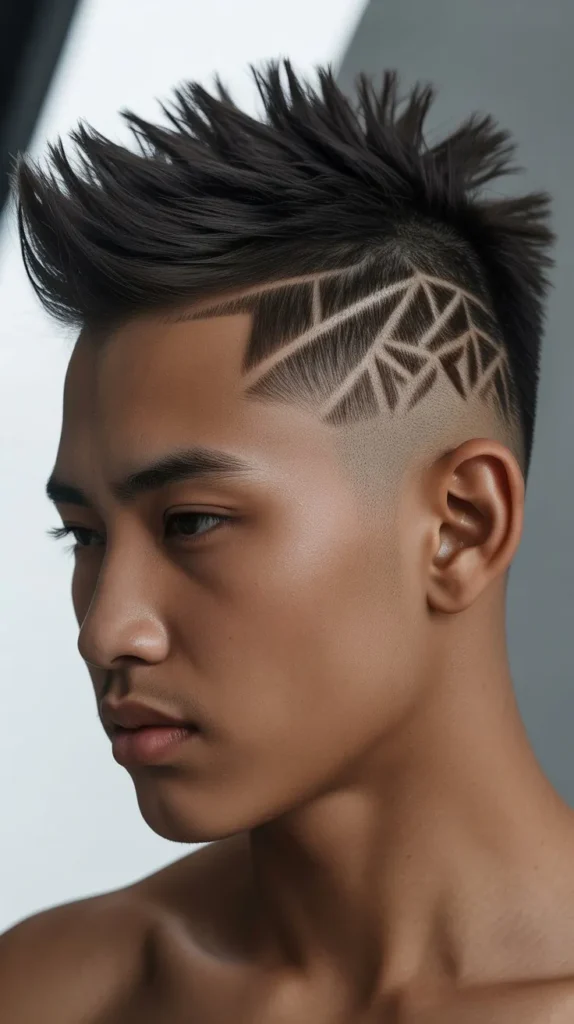 Mohawk with Design