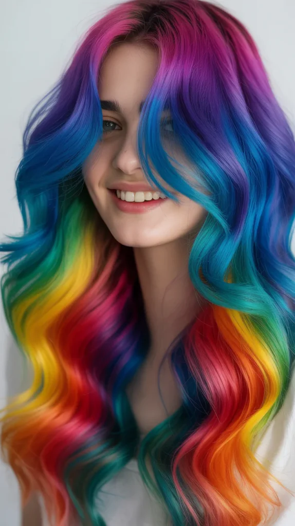 Rainbow Ombré Ends