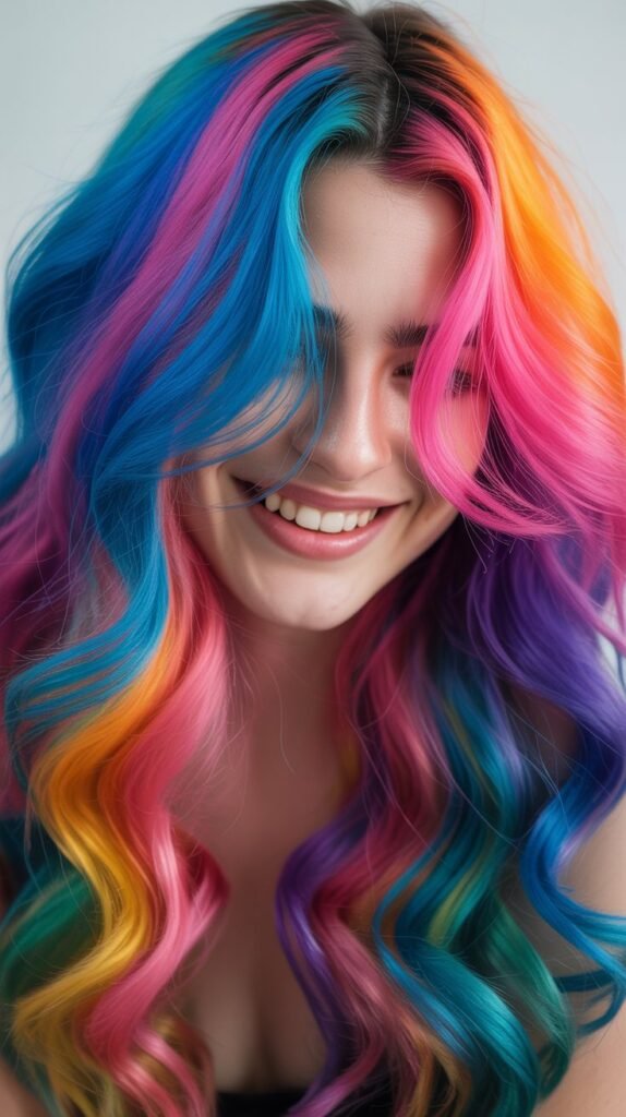 Rainbow Melt with Natural Roots