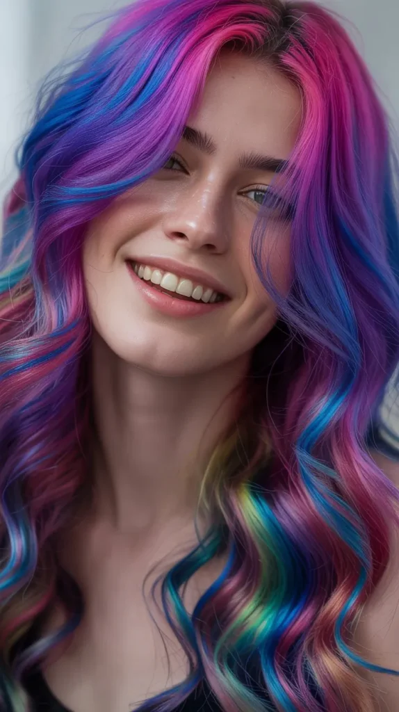 Galaxy Rainbow Hair