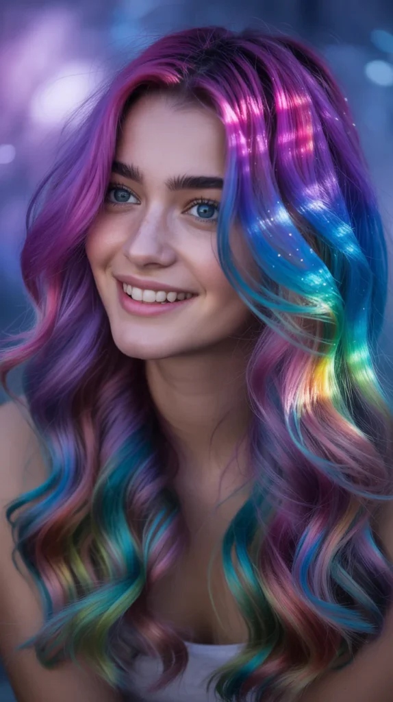 Galaxy Rainbow Hair