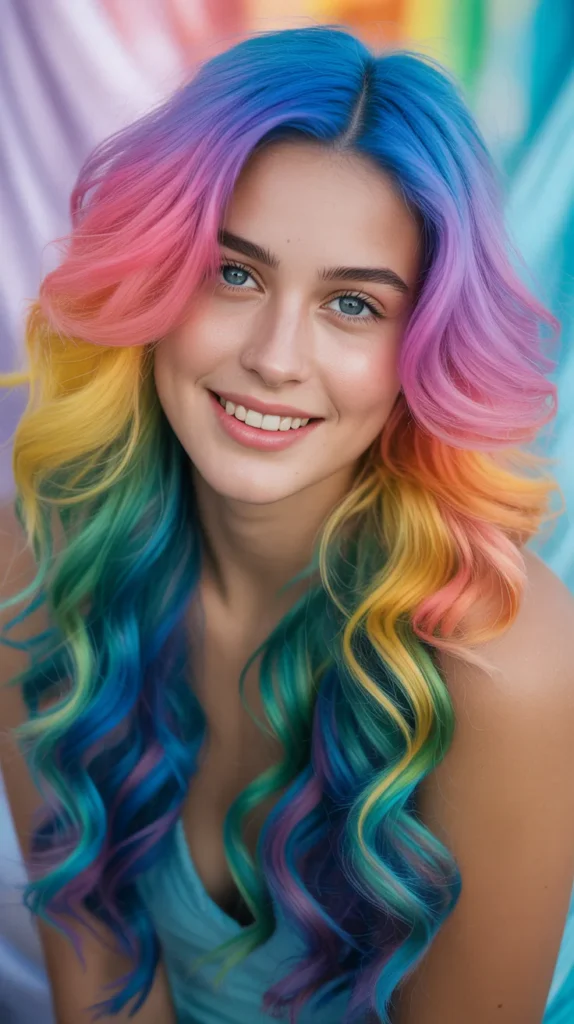 Mermaid Rainbow Hair