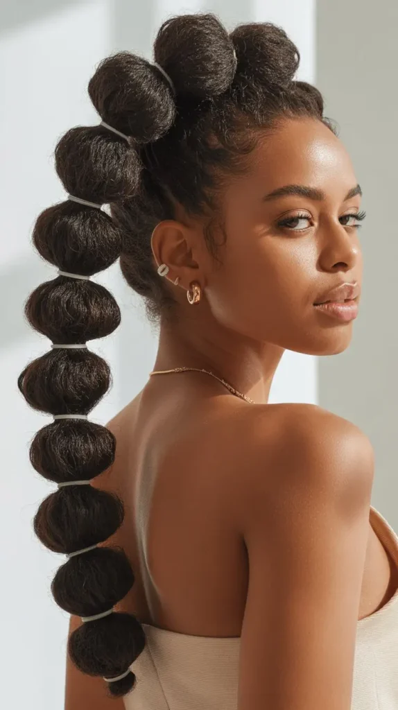 Bubble Ponytail