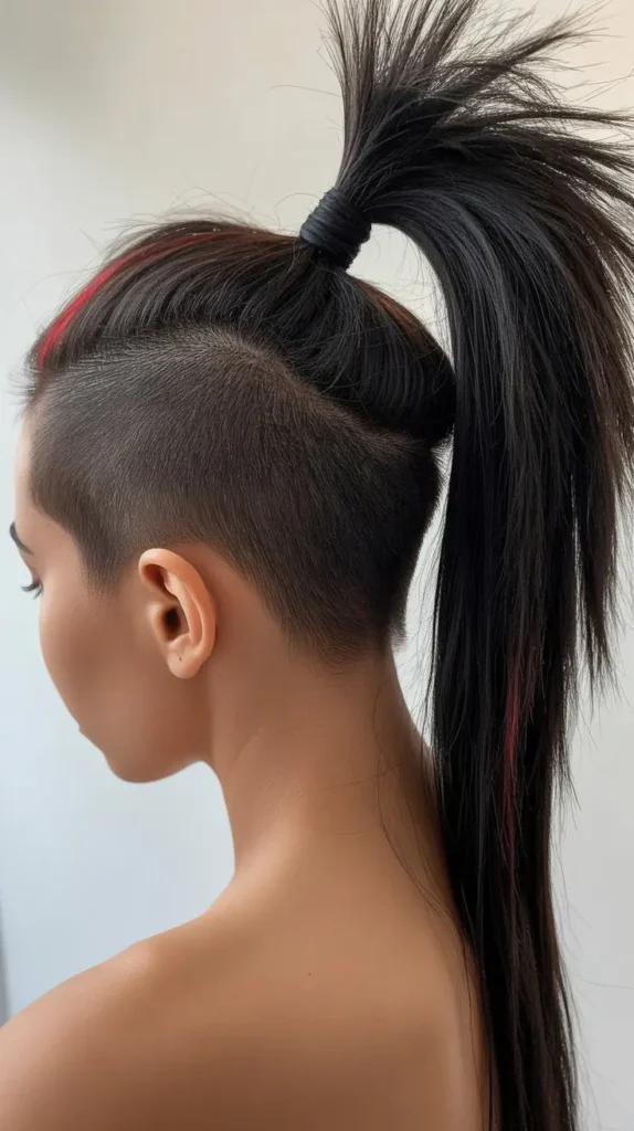 Mohawk Ponytail