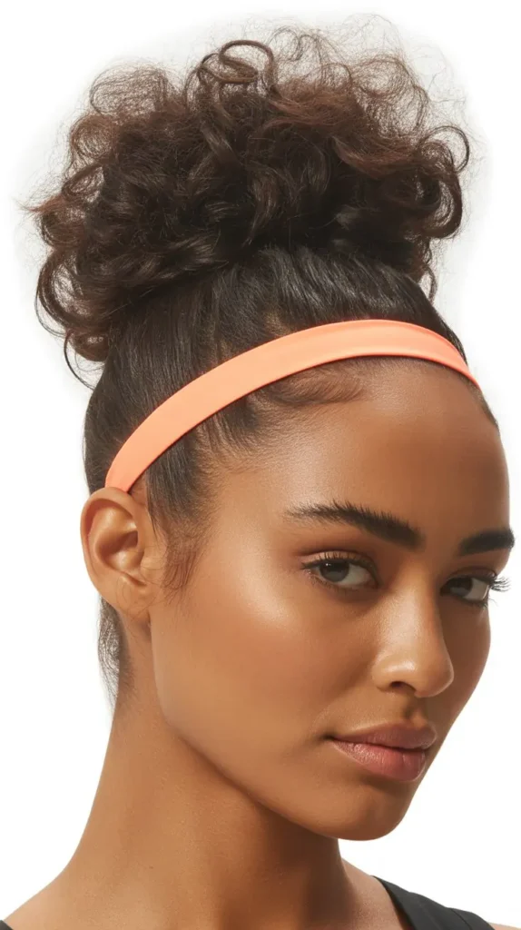 Low Puff with Headband