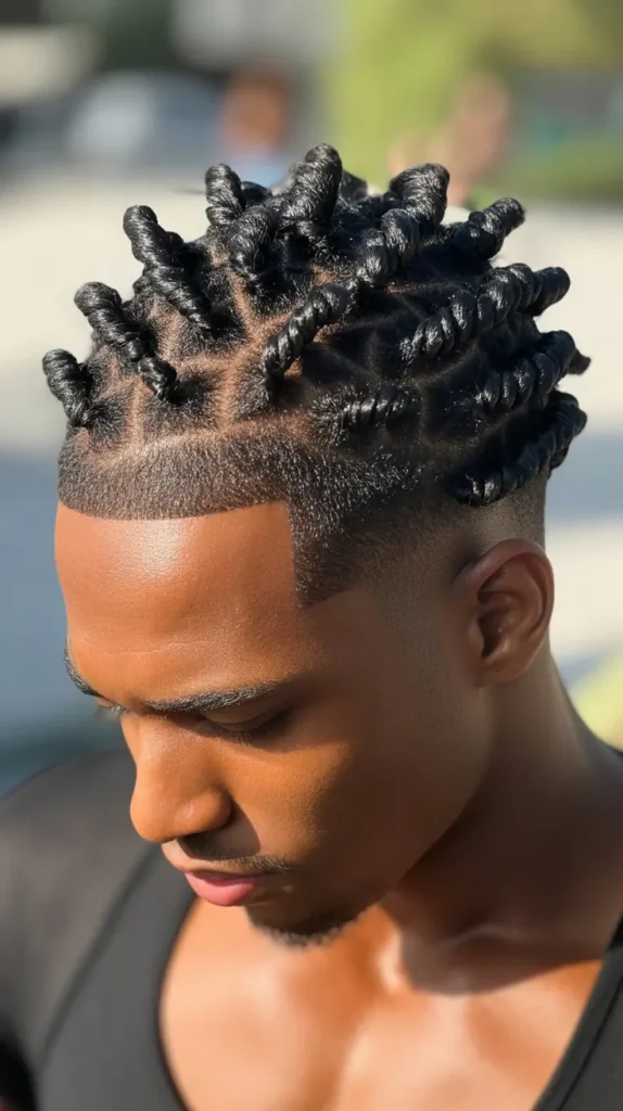  Short Twists Fauxhawk