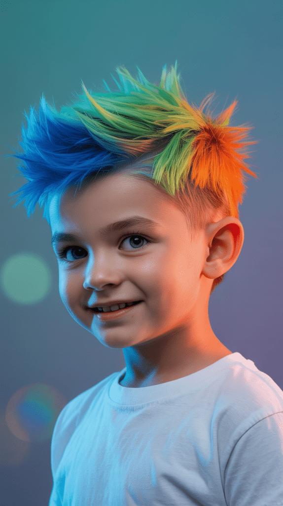 Colored Mohawk