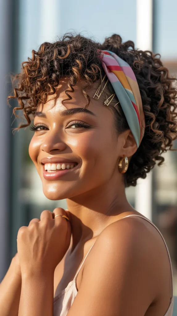 Accessorizing Short Hair