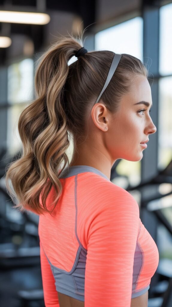 Half-Up, Half-Down Pony