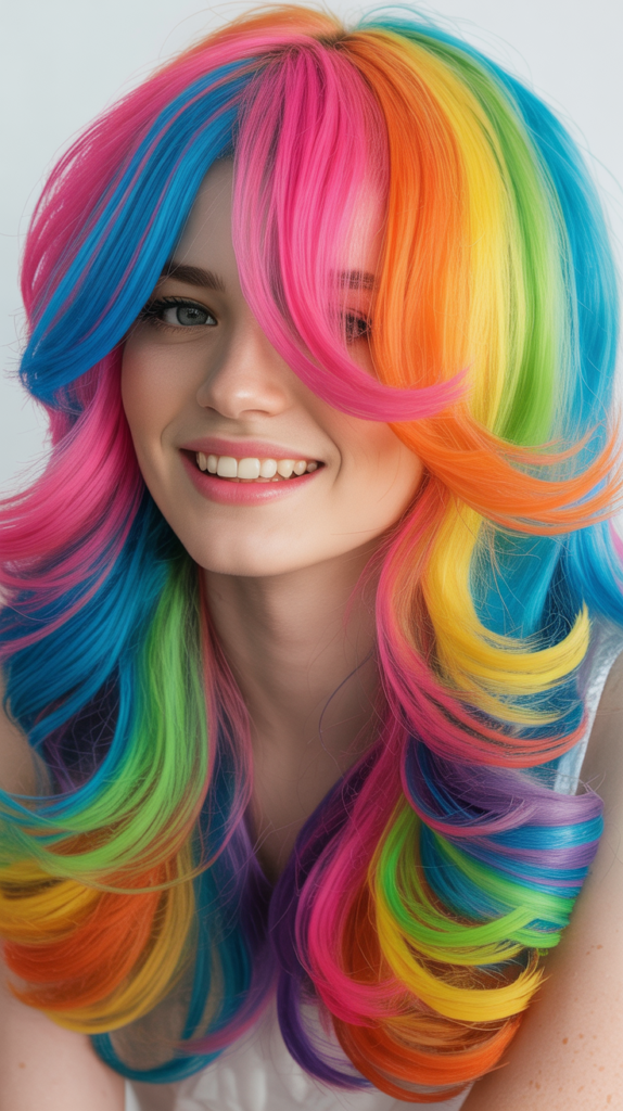 Rainbow Dash Hairstyle Inspiration for Real Life