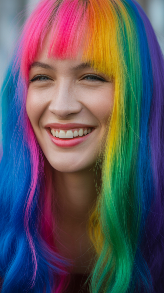 Rainbow Panel Coloring